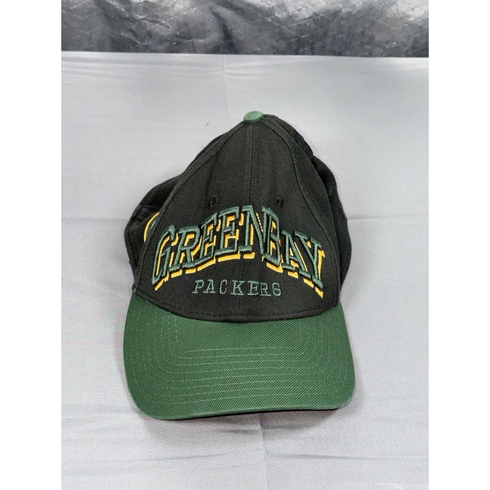 Green Bay Packers Hat Cap Fitted Mens L/XL Black NFL Football 39THIRTY New Era